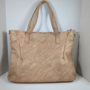 Viv & Lou tan Audrey vegan leather purse